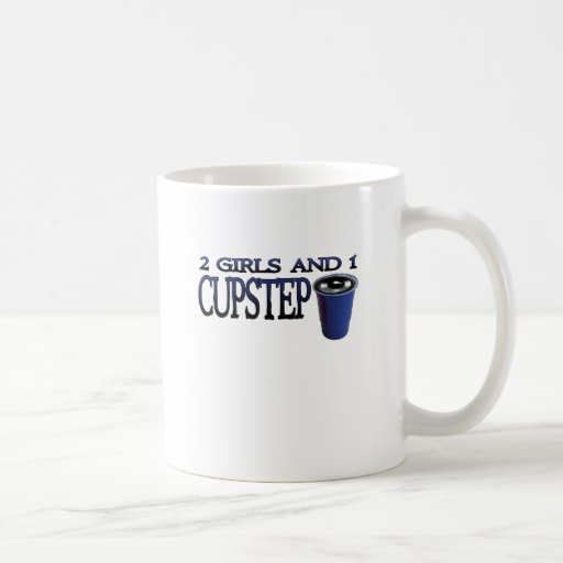 2 flickor och 1 Cupstep NEDSMUTSAD DUBSTEP Kaffe Muggar
