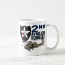 2nd Aviation Regiment - Apache Coffee Mugs
