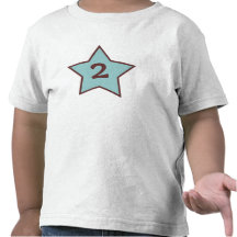 2nd födelsedagskjorta för pojke tee shirt