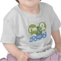 2nd födelsedagTshirts och gåvor för flodhäst t-tröjor