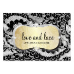 311-Lace de Luxe - Buttercream uppläggningsfat Visit Kort