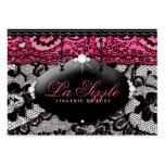 311-Lace de Luxe - rosa Visitkort Mall