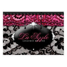 311-Lace de Luxe - rosa Visitkort Mall