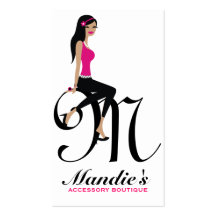 311-Sittin' nätt Monogram initial | Visit Kort