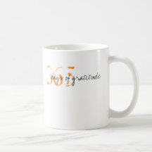 365 dagar av tacksamhet kaffe koppar