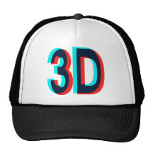 3D som håller ögonen på objekt för I-förmiddag 3D Keps
