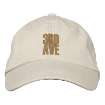 3RD Broderad justerbar hatt för AVE-drake klubba