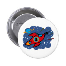 3rd födelsedag för raketfrakt pins