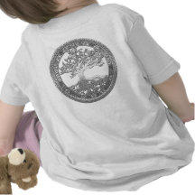 [400] Celtic livets träd [silver] Tee Shirt