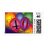 40th födelsedagsfestballongporto