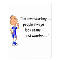 45-Wonder Boy.jpg Vykort