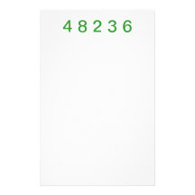 48236 stationärt personligt brevpapper
