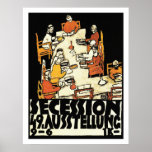 49th SecessionAusstellung ("vänner") affisch