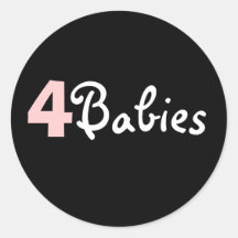 4 babyklistermärkerosor