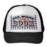4th av den Juli mallen Baseball Hat