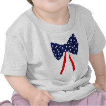 4th av skjortan för Juli babypilbåge T Shirts