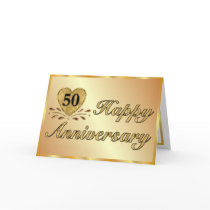 50th årsdag - guld