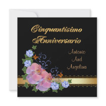 50th årsdagmatställeinbjudan, italienare
