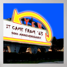 50th Drive-in- årsdag Affisch