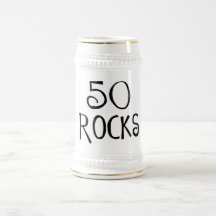 50th födelsedaggåvor, 50 STENAR Mugg