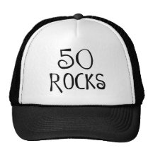 50th födelsedaggåvor, 50 STENAR Trucker Keps