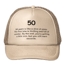 50th Födelsedaghumor - 50 är något liknande per sk Trucker Kepsar