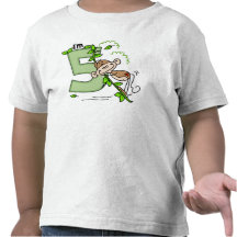 5th födelsedag för pinneapagunga t-shirts