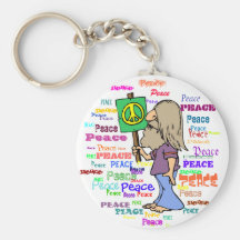 "60-tal" Hippie Nyckel Ringar