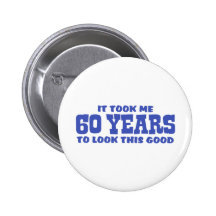 60th Födelsedag Nål