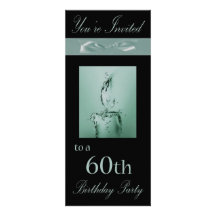 60th Födelsedagsfestpersonliginbjudan