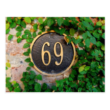69th Födelsedagvykort