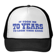 70th Födelsedag Keps