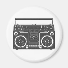 80-tal Boombox Magneter