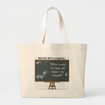 80-taltillbakablick - svart tavla tote bag