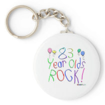83 år - oldssten! Keychain
