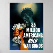 85 miljon förbindelser för amerikanhållkrig affischer