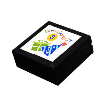 8th födelsedag - födelsedagpojke presentförpackningar