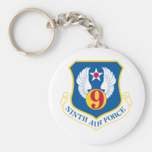 9th Flygvapen för U S Nyckel Ring