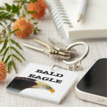 A Bald Eagle Keychain