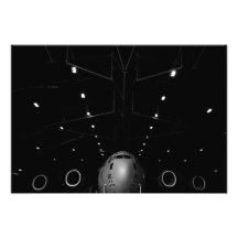 A.C. - 17 Globemaster III sitter i en hangar Fotokonst