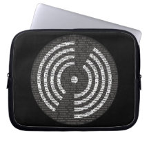 A till elektronisk musik för Z Laptop Datorfodral