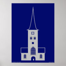 Aarhus domkyrka - kyrka för St. Clemens Affisch