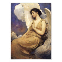 Abbott Handerson Thayer påskyndad figur Foton