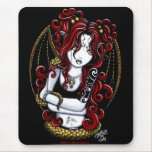 "Abby" tatuerade felika Mousepad Mus Mattor