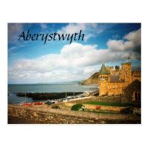 Aberystwyth gammal högskola vykort