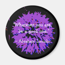 Abraham Lincoln citationstecken Magnet För Kylskåp