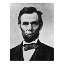 Abraham Lincoln Vykort