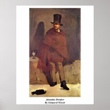 Absinthesupare av Edouard Manet Print