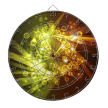 Abstract Art 8 Dart Boards