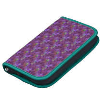 Abstract Violet Purple Day Planner